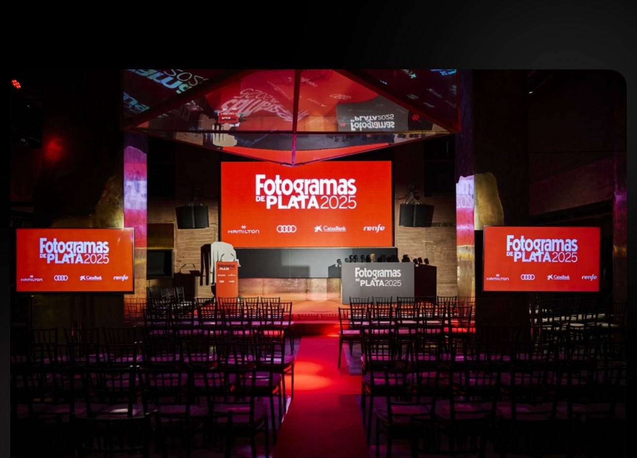 Gala de los Fotogramas de Plata montada en V64